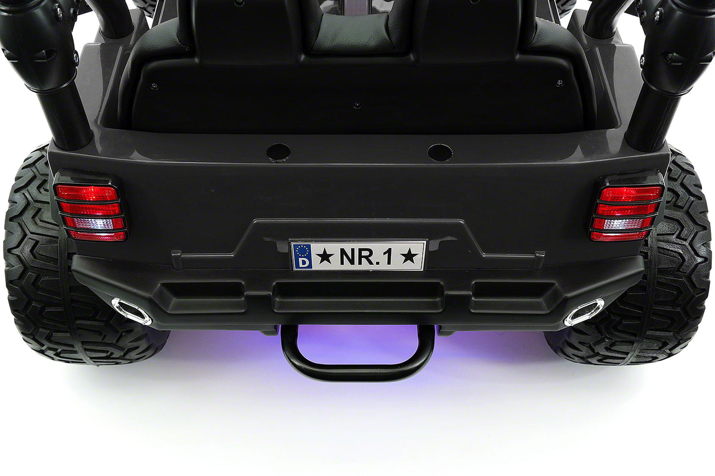 Trail Explorer 24V Kids Ride-On Car Truck with R/C Parental Remote | Purple