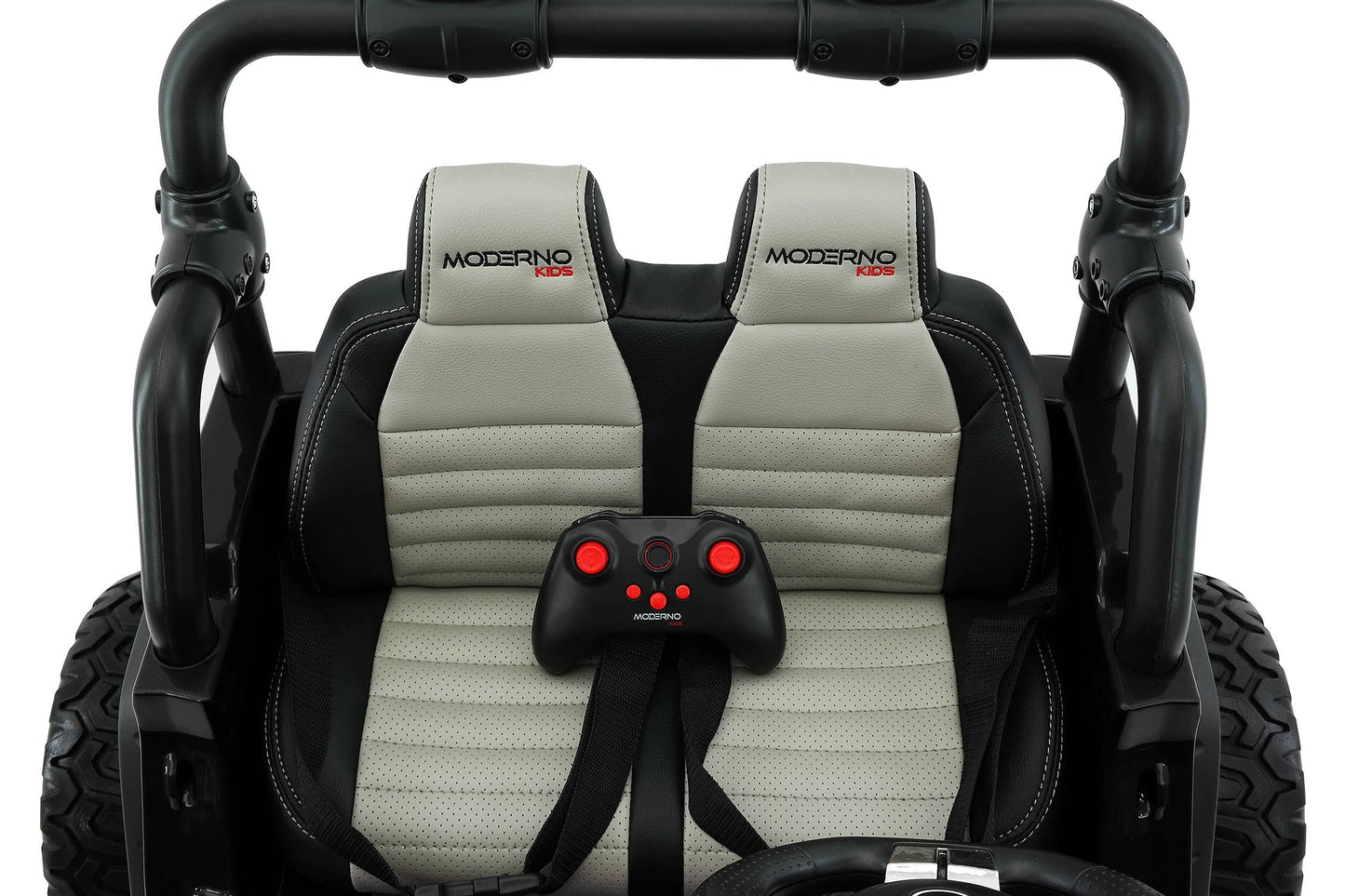 Trail Explorer 24V Kids Ride-On Car Truck with R/C Parental Remote | Gray