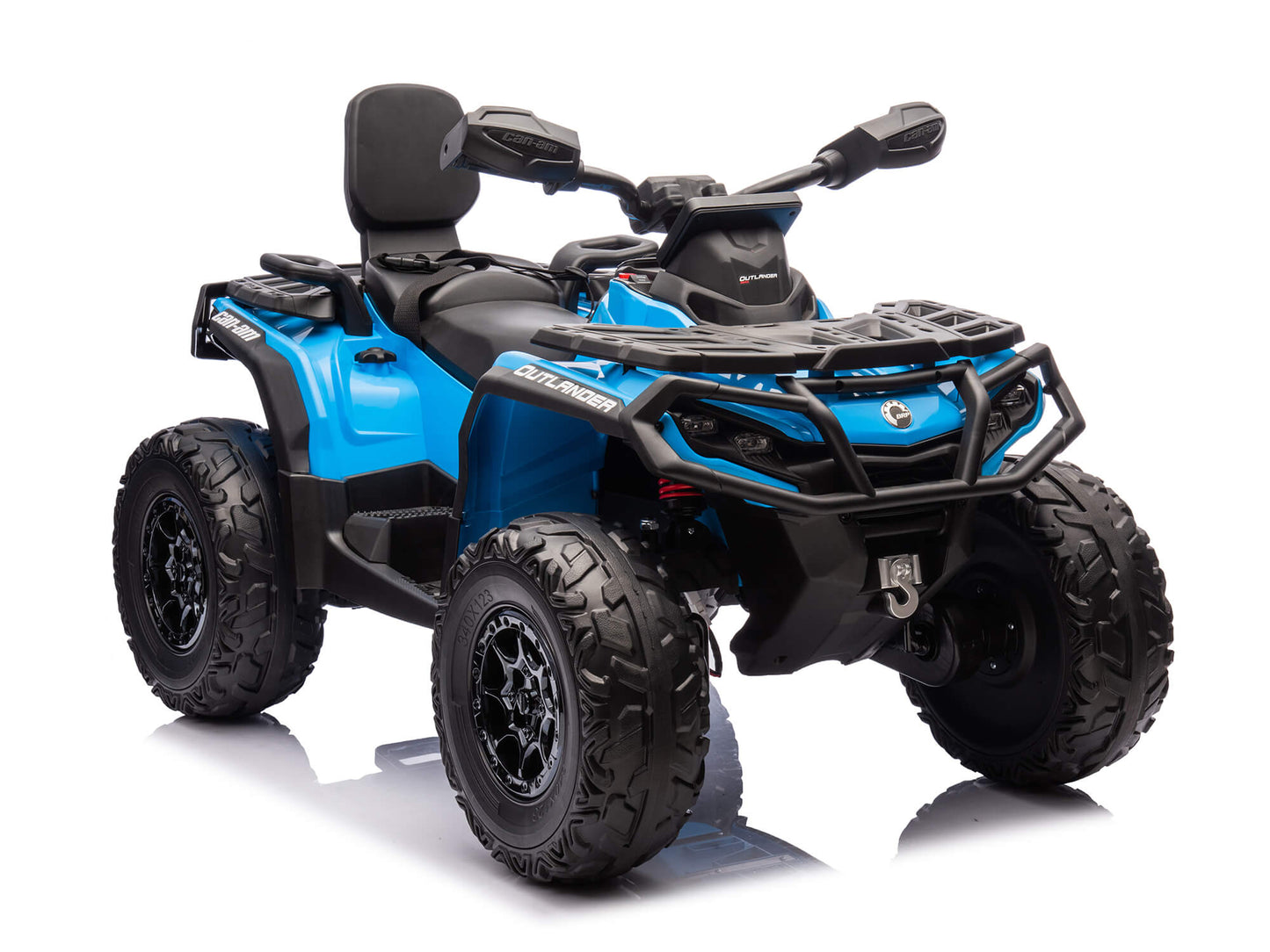 24V Can-Am Kids Outlander 4WD Ride-On ATV - Blue