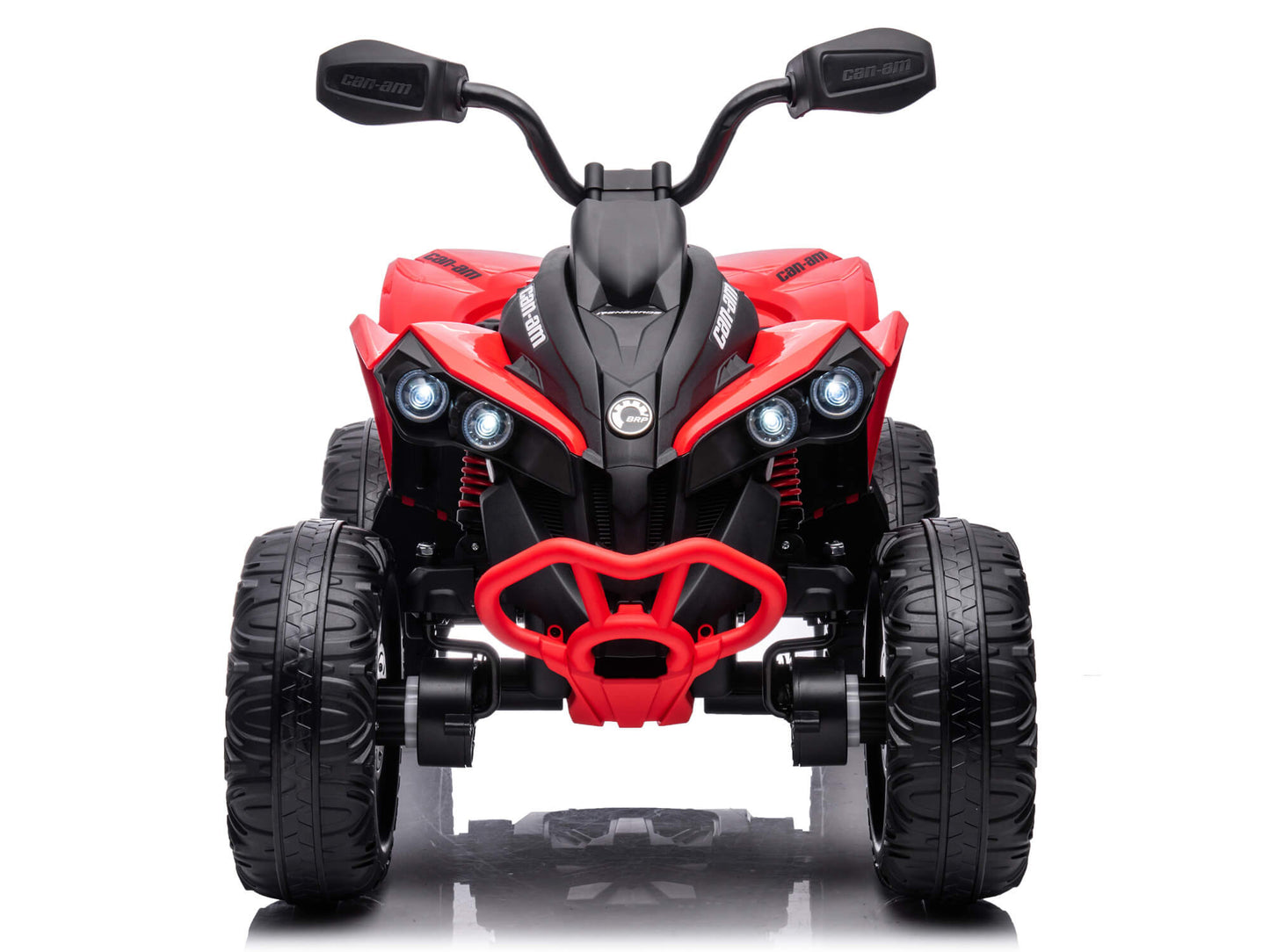 24V Can-Am Kids Renegade 4WD Ride-On Quad - Red
