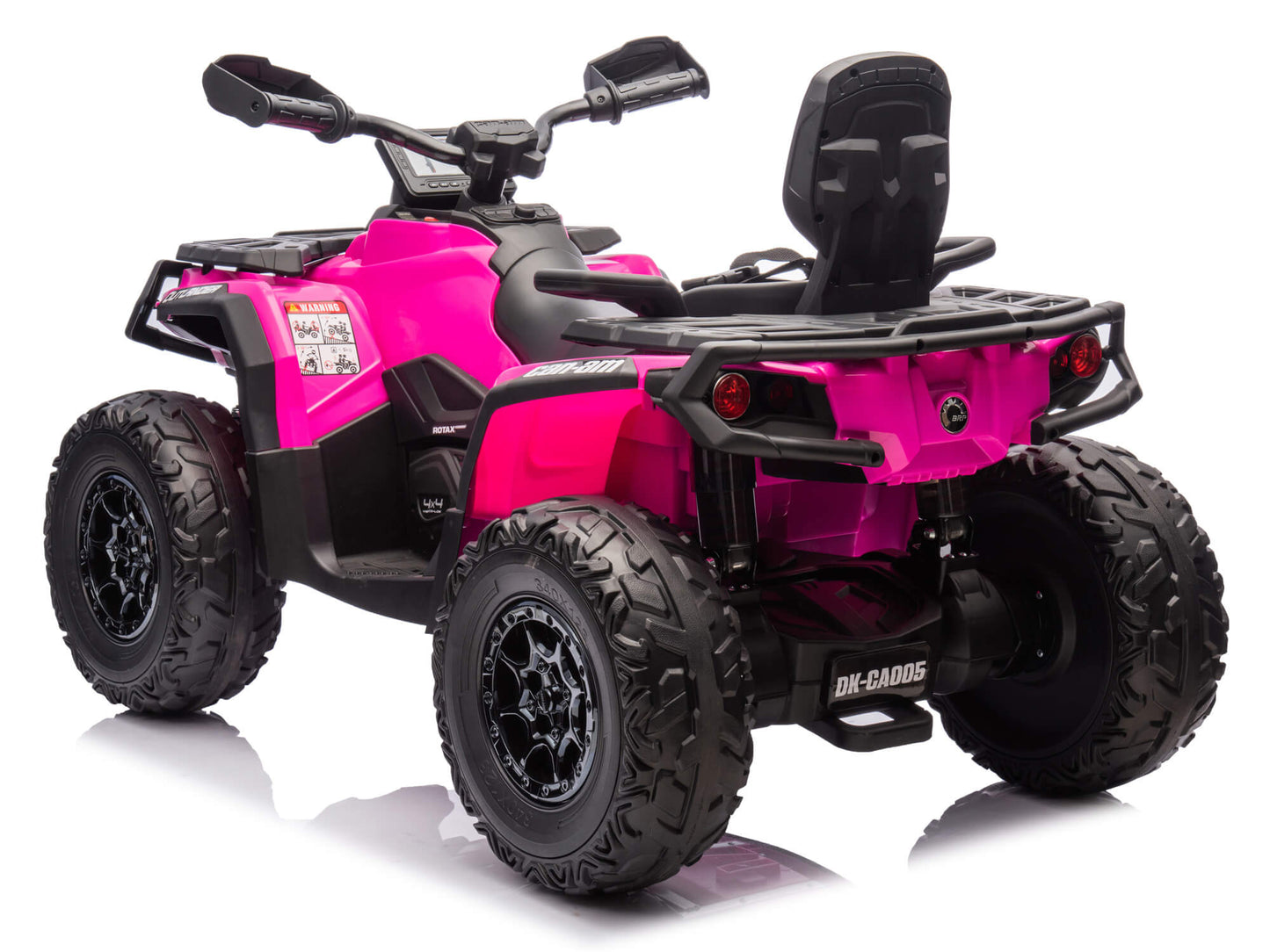 24V Can-Am Kids Outlander 4WD Ride-On ATV - Pink