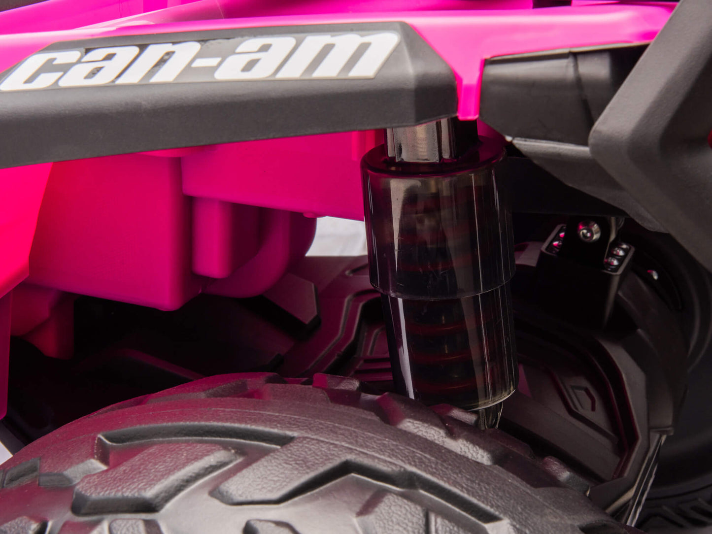 24V Can-Am Kids Outlander 4WD Ride-On ATV - Pink