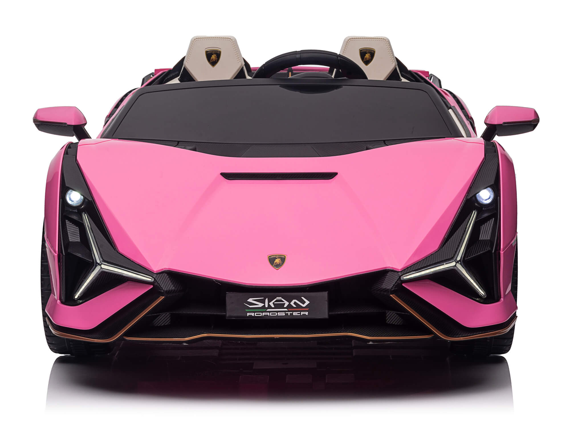 24V Lamborghini Sian Two-Seater Kids Ride On Car with Remote