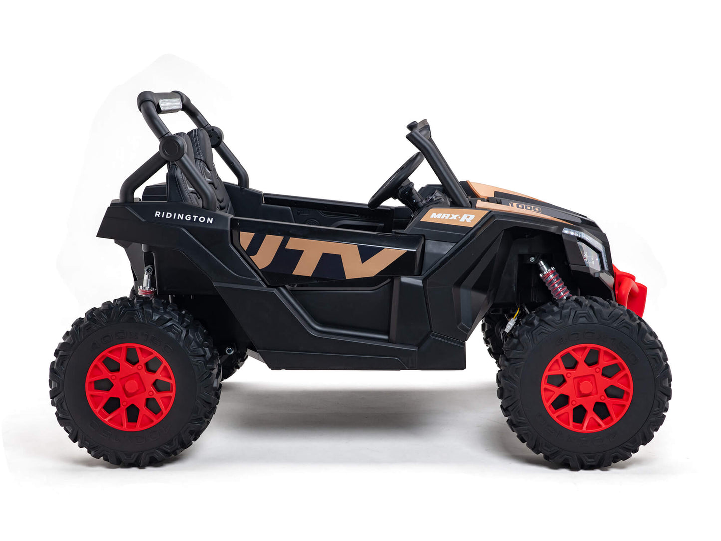 24V Ridington MAX-R All Terrain Ride-On Buggy with Remote - Black