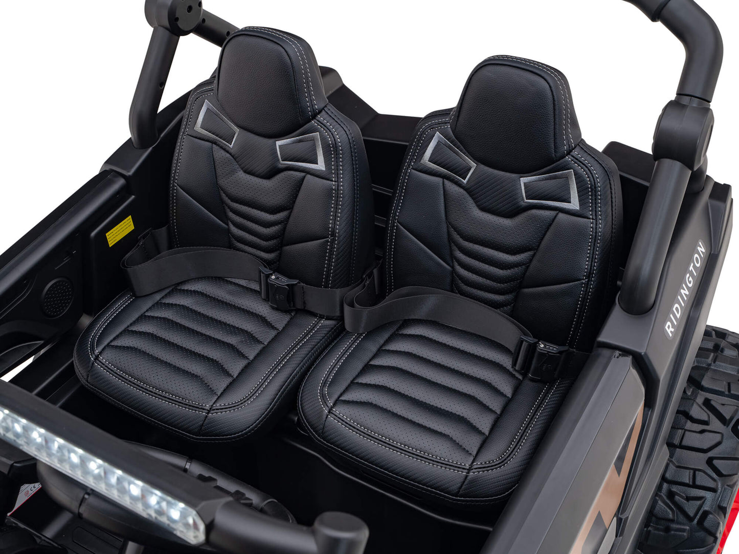 24V Ridington MAX-R All Terrain Ride-On Buggy with Remote - Black