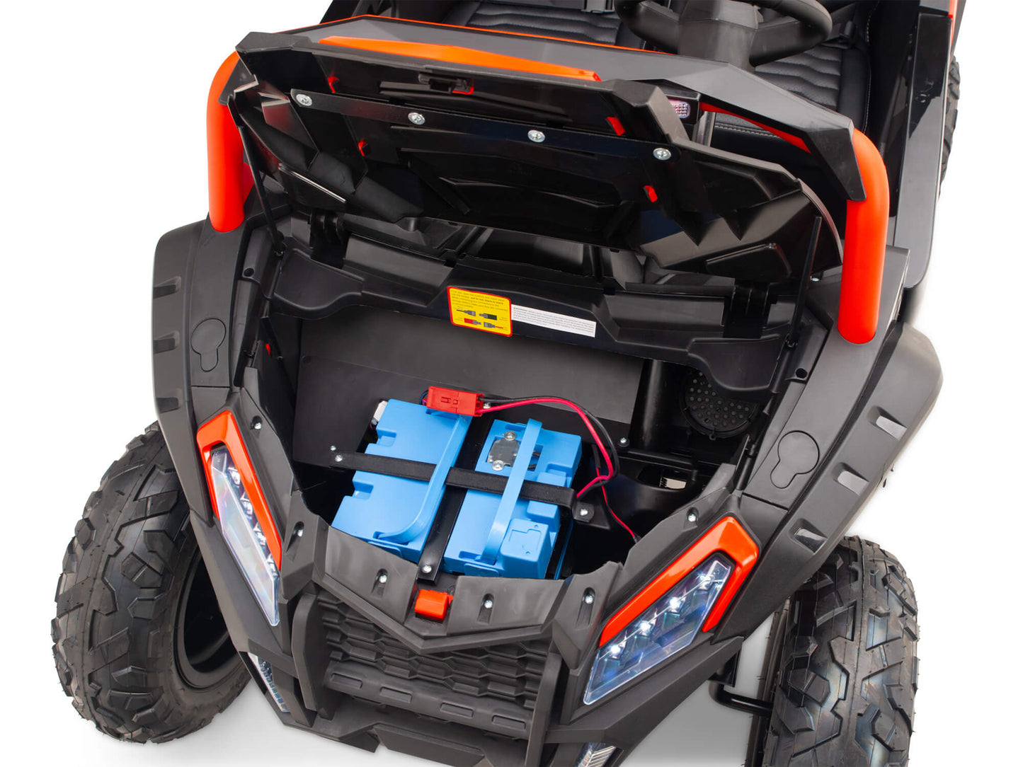 24V TREKCAR Rayder Ride-On Buggy - Red
