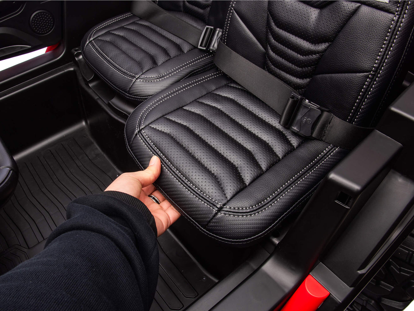 24V Ridington MAX-R All Terrain Ride-On Buggy with Remote - Red