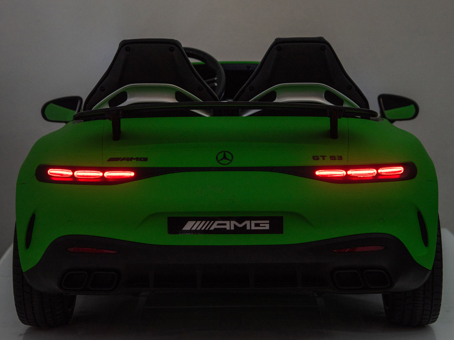 24V Mercedes AMG GT 63 Kids 2-Seater Ride On-Car - Green
