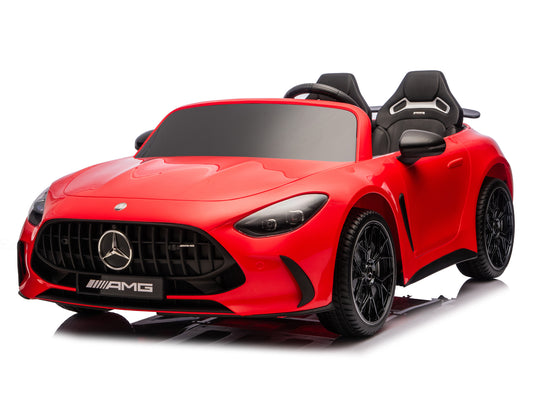 24V Mercedes AMG GT 63 Kids 2-Seater Ride On-Car - Red
