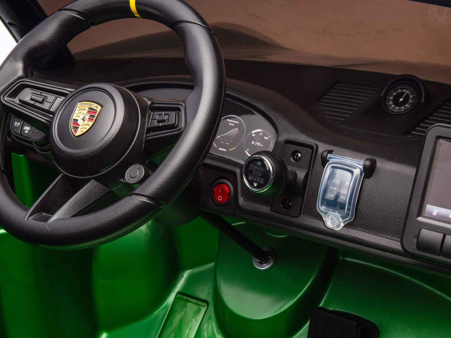 24V Porsche 911 GT3 Kids 2-Seater Ride On Car - Green