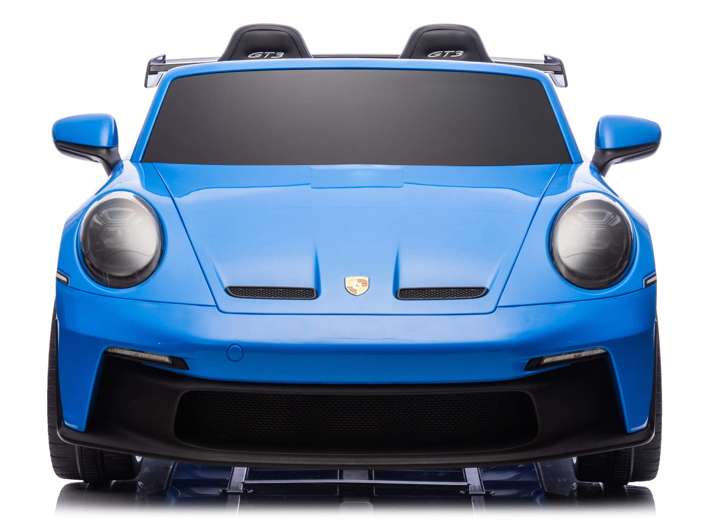 24V Porsche 911 GT3 Kids 2-Seater Ride On Car - Blue