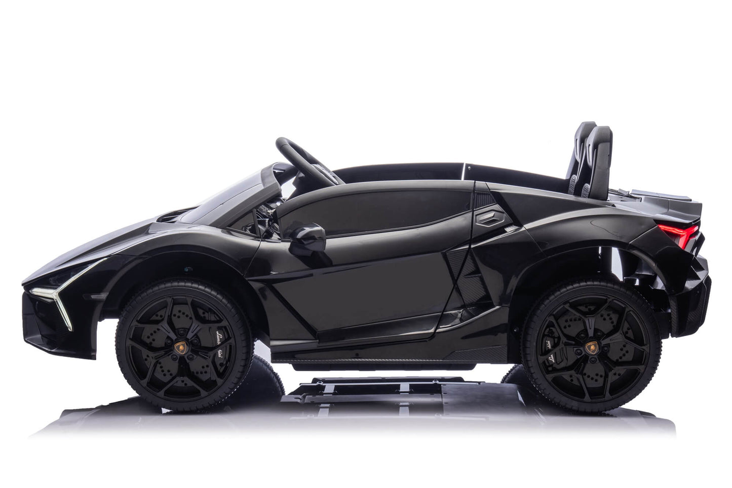 24V / 9 MPH Lamborghini Revuelto Two-Seater Kids Ride On Car – Black