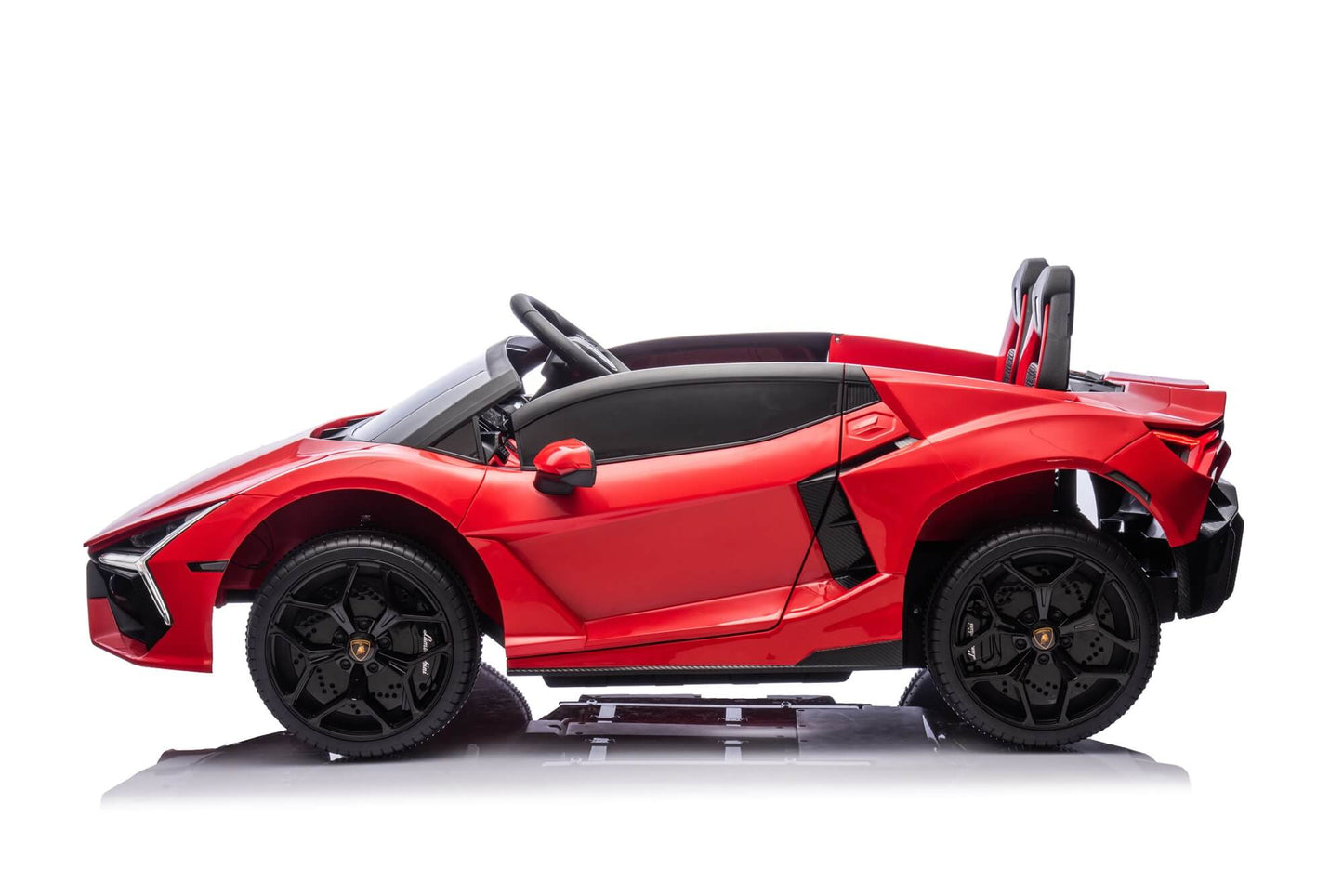 24V / 9 MPH Lamborghini Revuelto Two-Seater Kids Ride On Car – Red