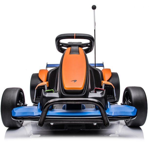 McLaren 24V Electric Drift Go-Kart for Kids - Orange