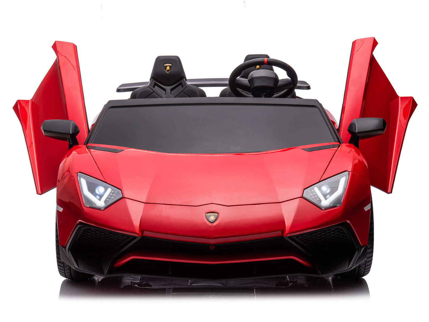 24V Lamborghini Aventador 2 Seater Ride on Car for Kids - Red