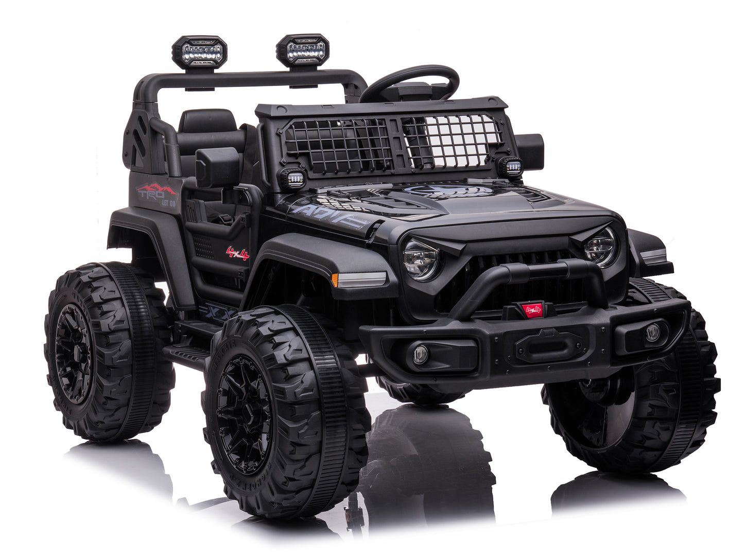 RIDINGTON 24V Kids Ride-On Truck With Remote Control - Black