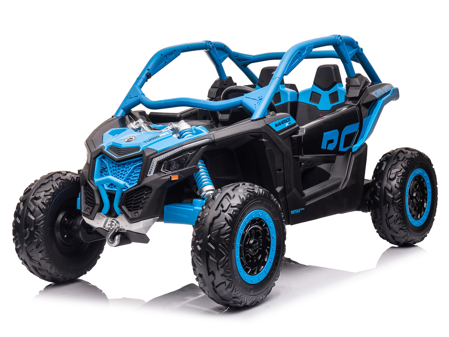 24V Can-Am Maverick X3 Kids Ride-On Buggy - Blue