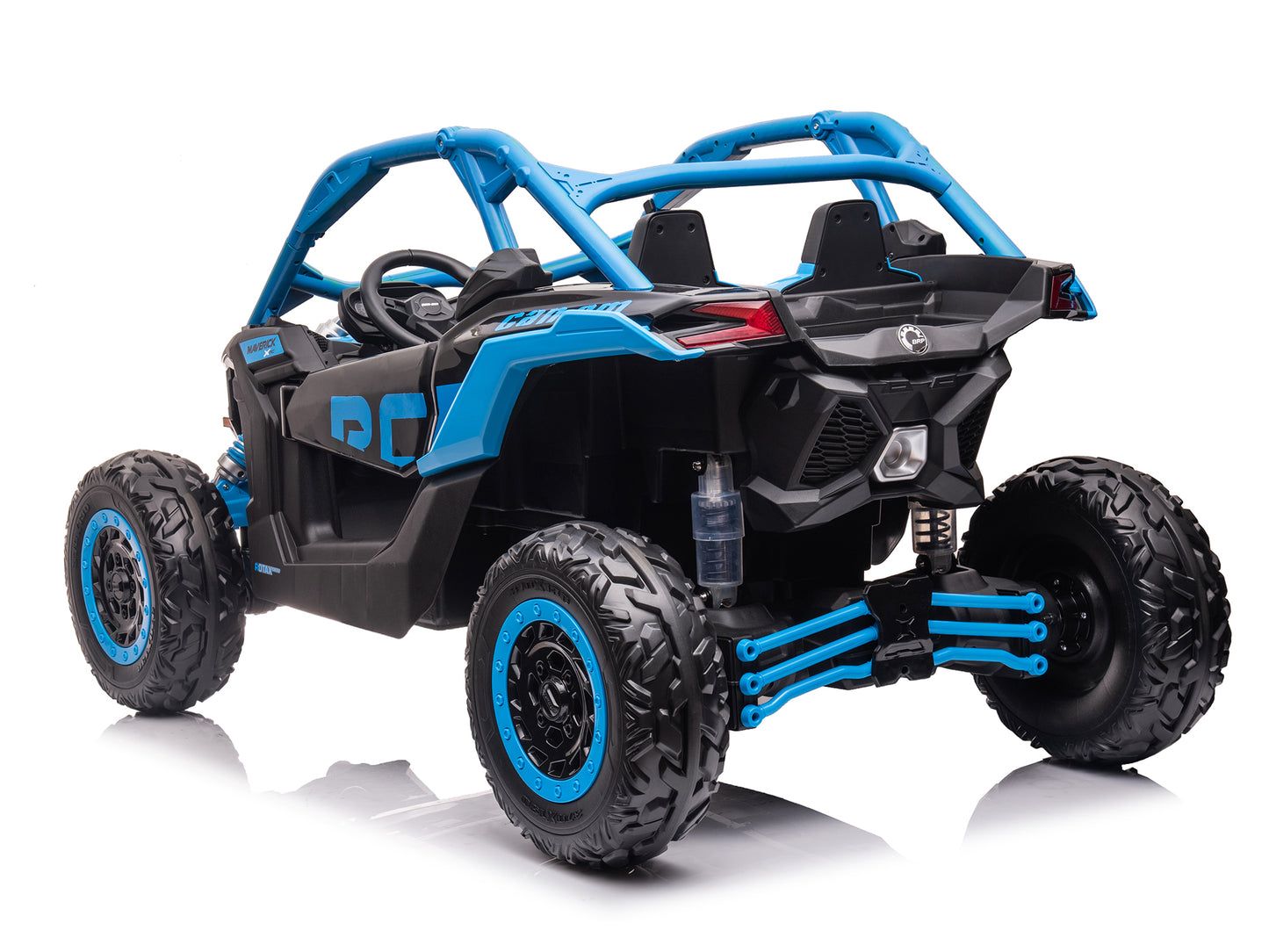 24V Can-Am Maverick X3 Kids Ride-On Buggy - Blue