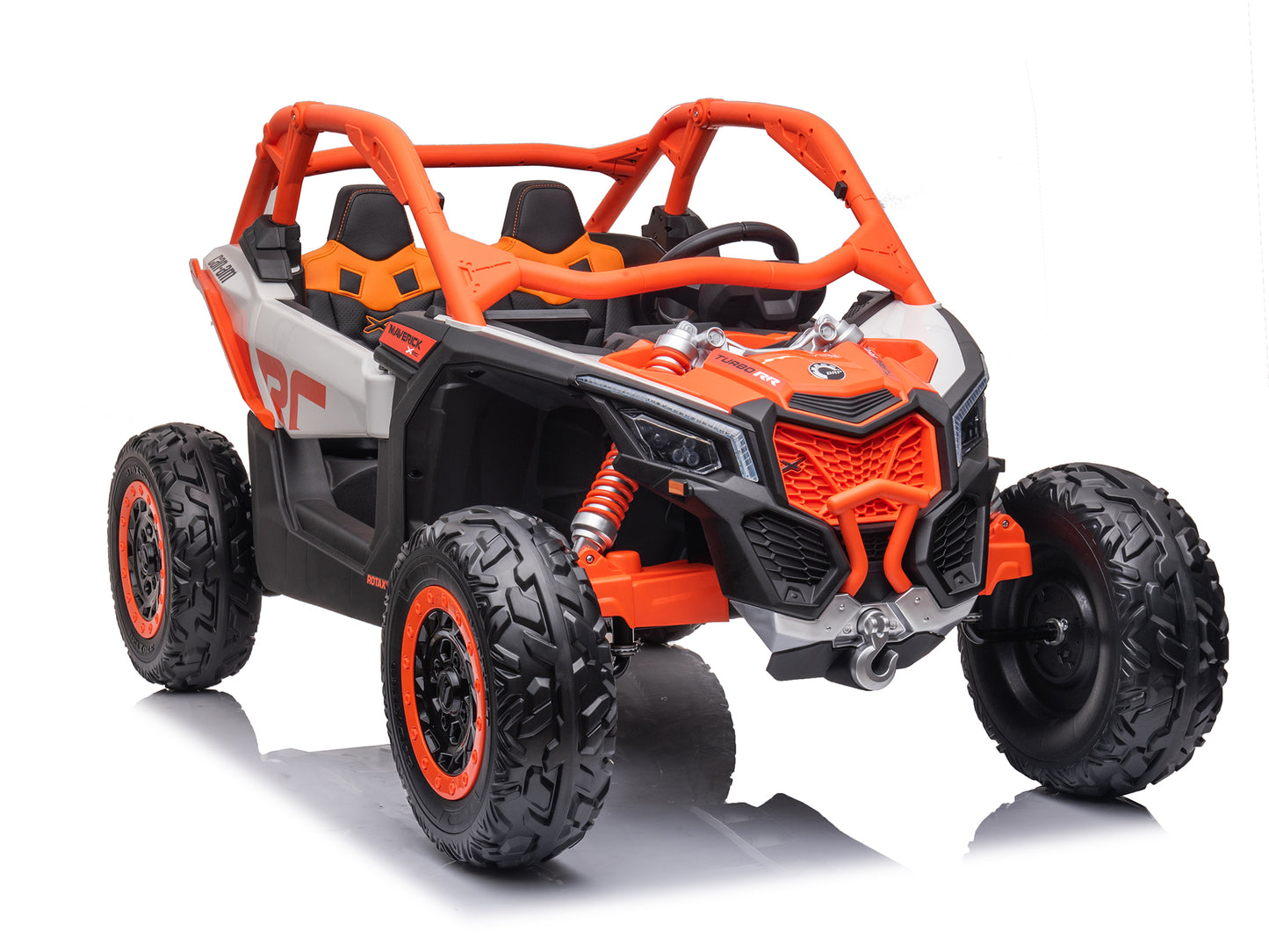 24V Can-Am Maverick X3 Kids Ride-On Buggy - Orange