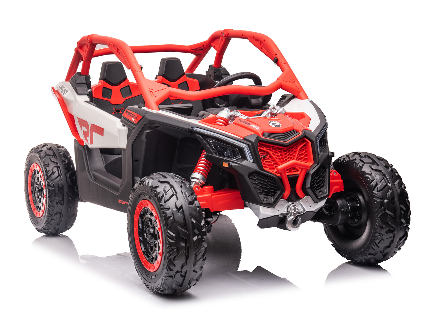 24V Can-Am Maverick X3 Kids Ride-On Buggy - Red