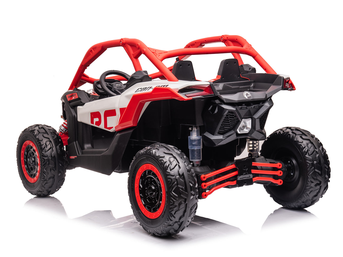 24V Can-Am Maverick X3 Kids Ride-On Buggy - Red