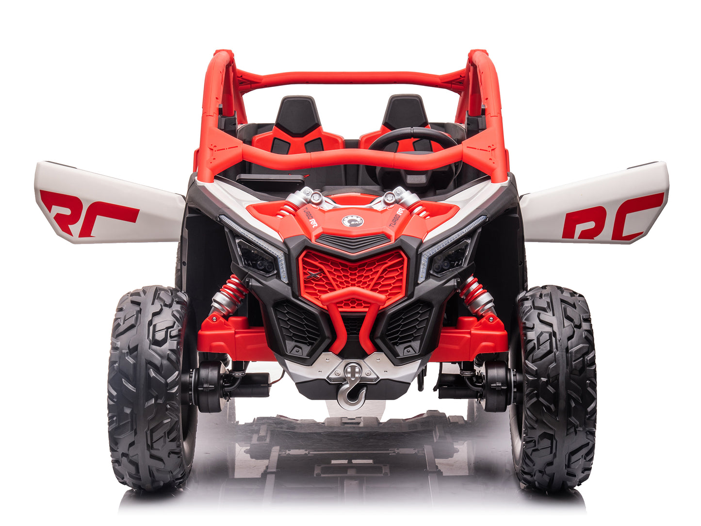 24V Can-Am Maverick X3 Kids Ride-On Buggy - Red