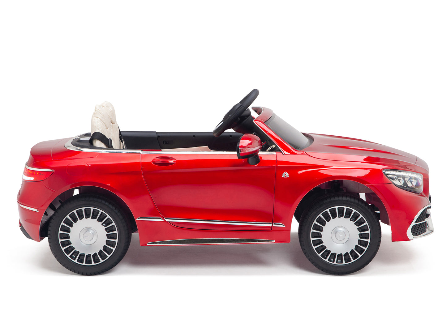 12V Mercedes-Benz Maybach Kids Electric Powered Ride on Car With Remote Control, Radio & MP3 - Red