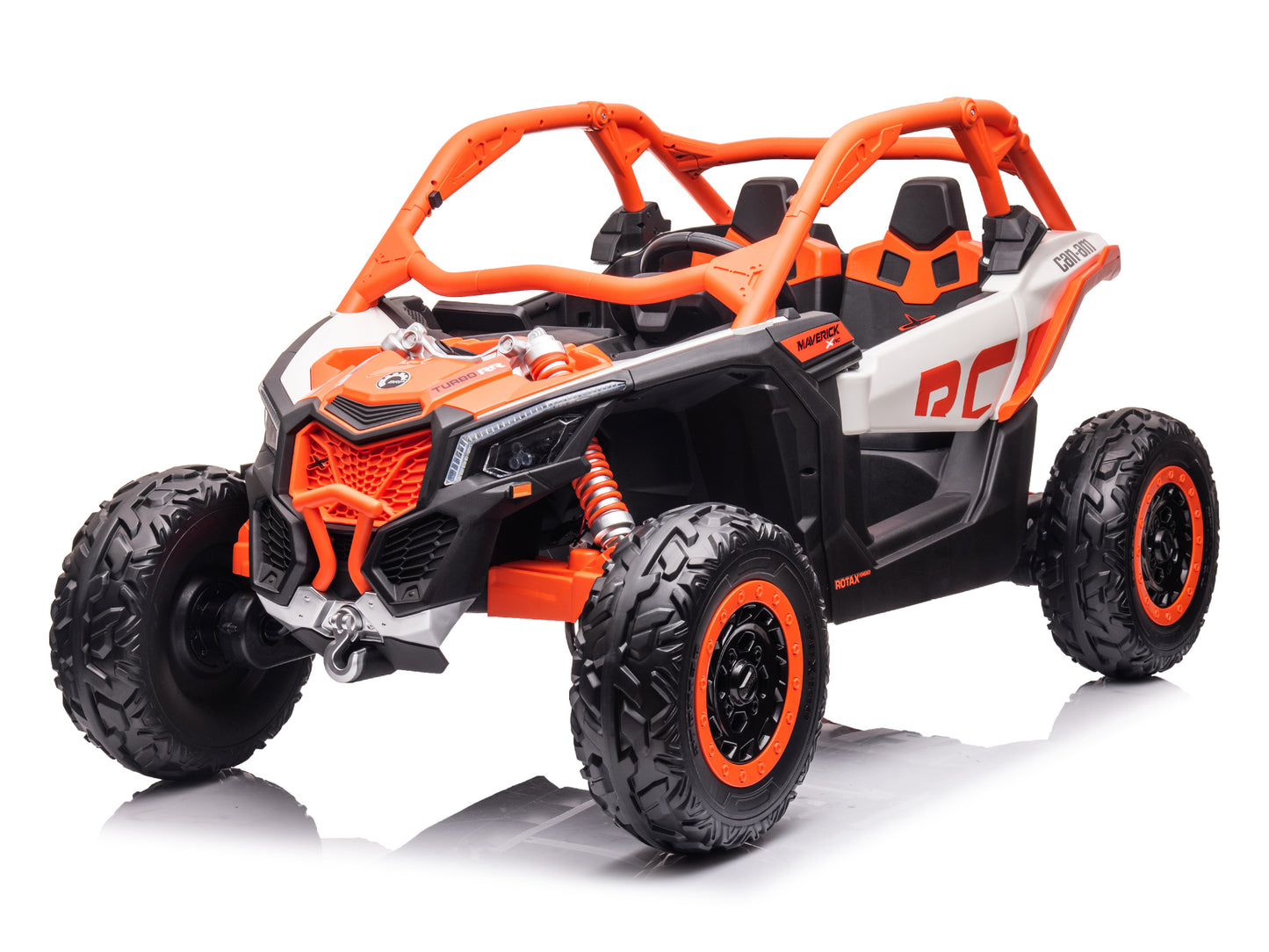 24V Can-Am Maverick X3 Kids Ride-On Buggy - Orange