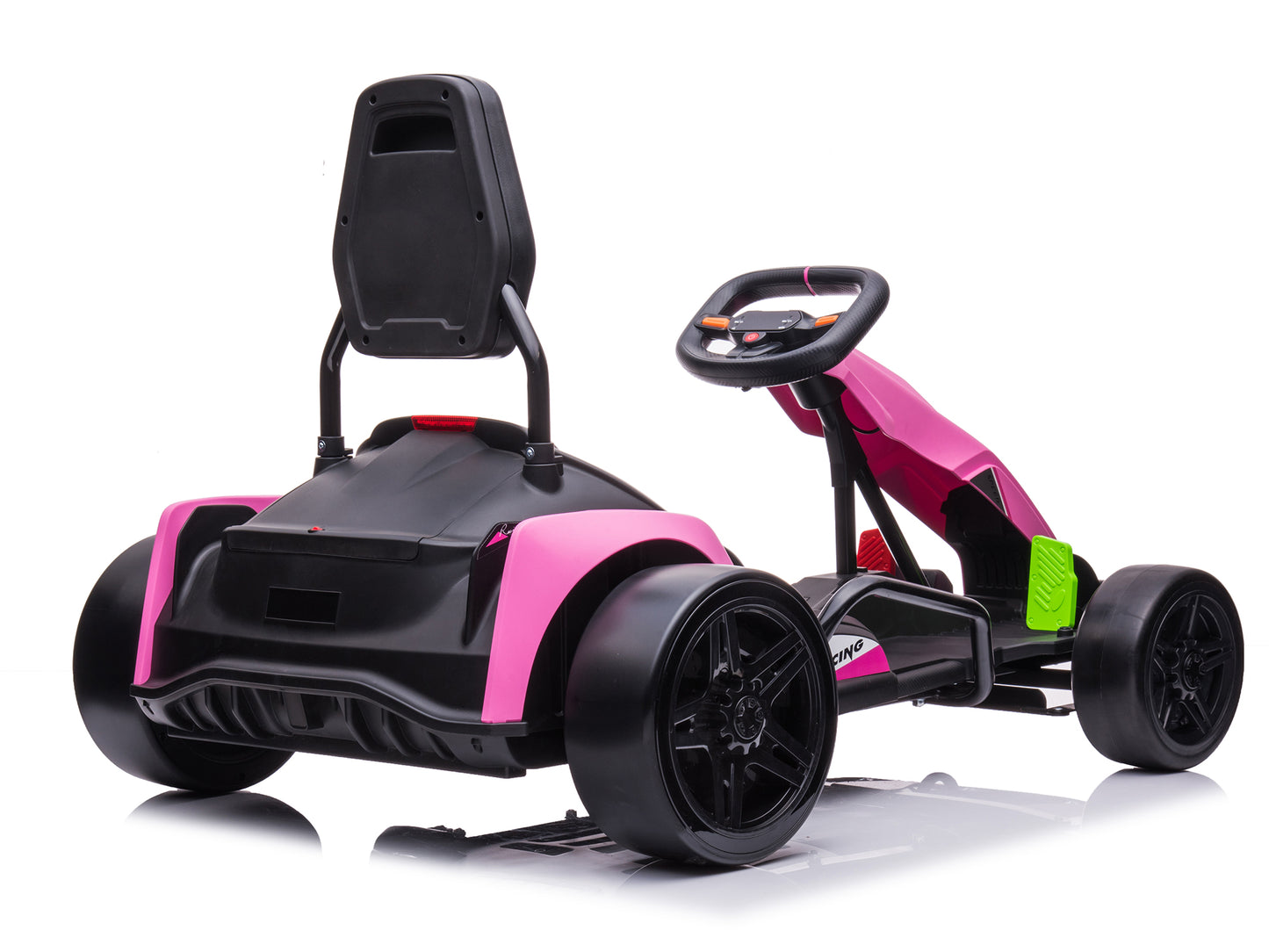 24V RIDINGTON SONOMA Kids Electric Drift Go-Kart - Pink