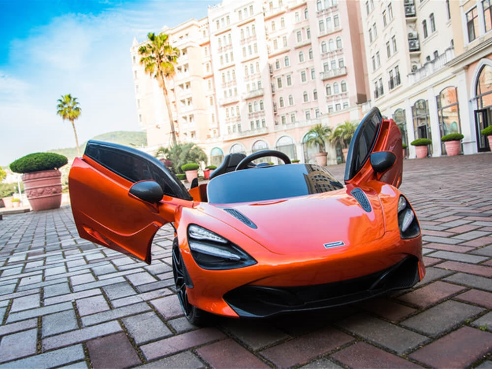 Big Toys Direct 12V McLaren 720S Car Painted Orange