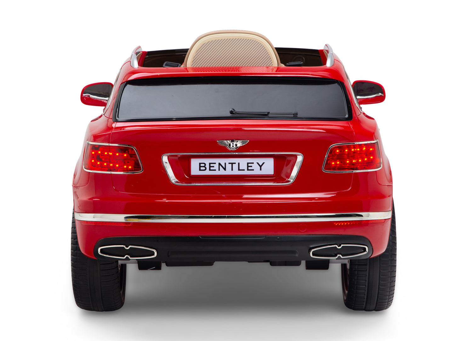 12V Bentley Bentayga Kids Electric Ride On Car/SUV with Remote - Red