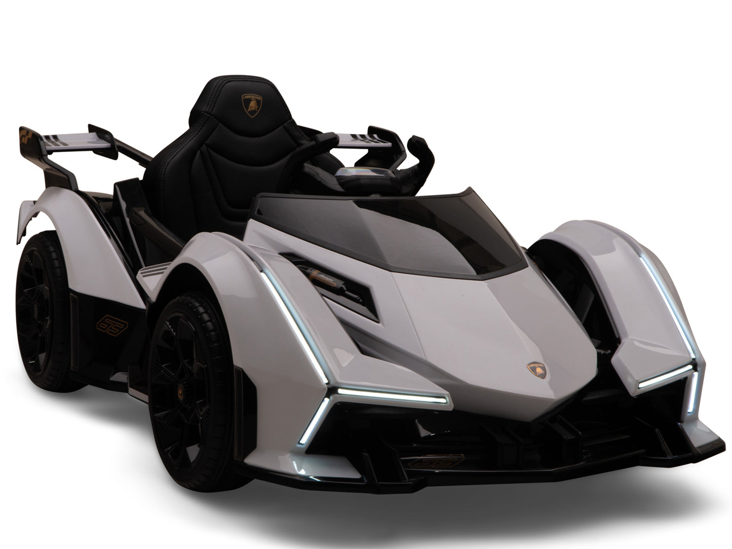 Lamborghini V12 Vision GT Kids Ride On Car with Remote Control - Blue