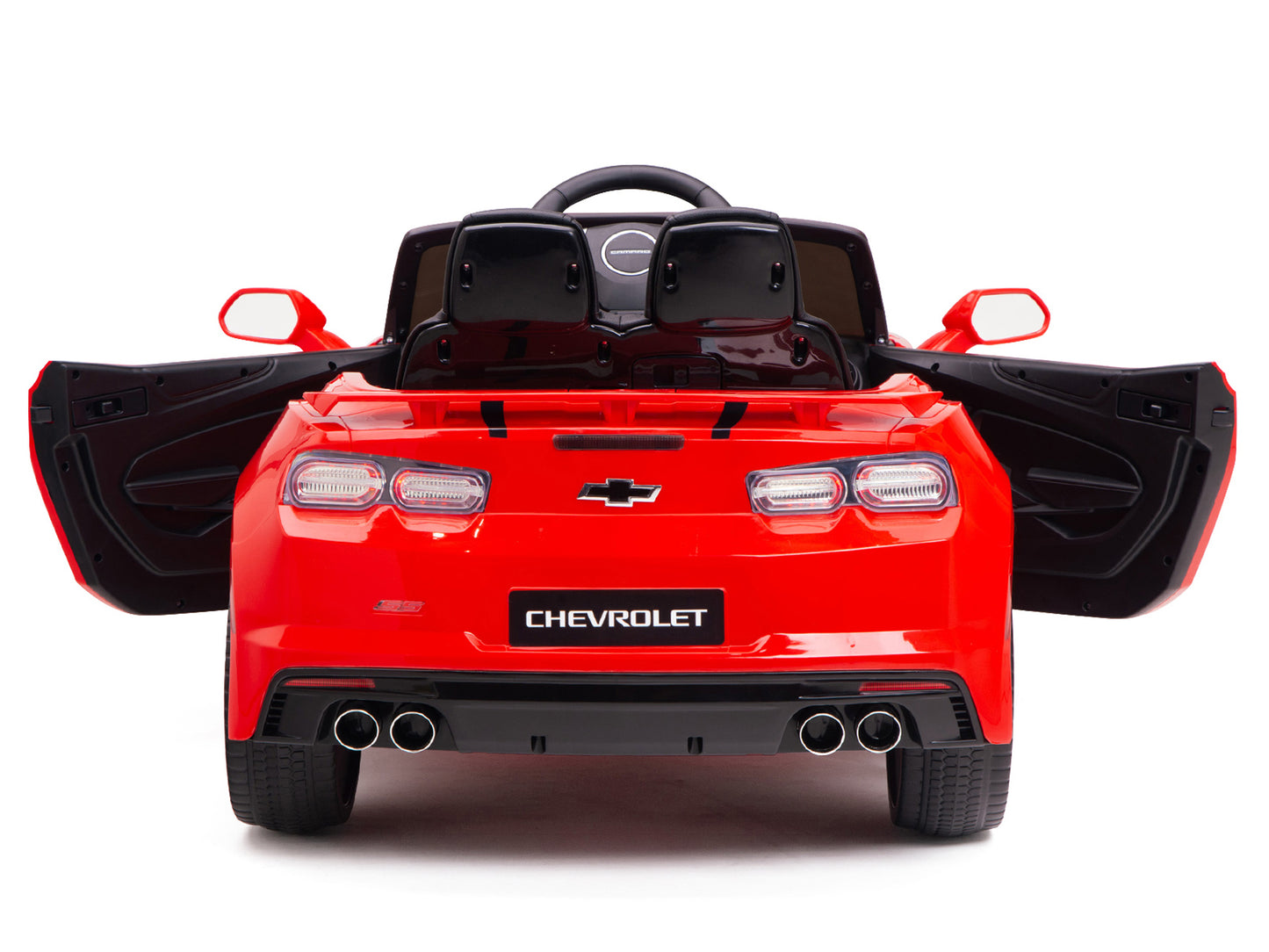 12V Chevrolet Camaro 2SS Kids Ride On Car with Remote Control - Red