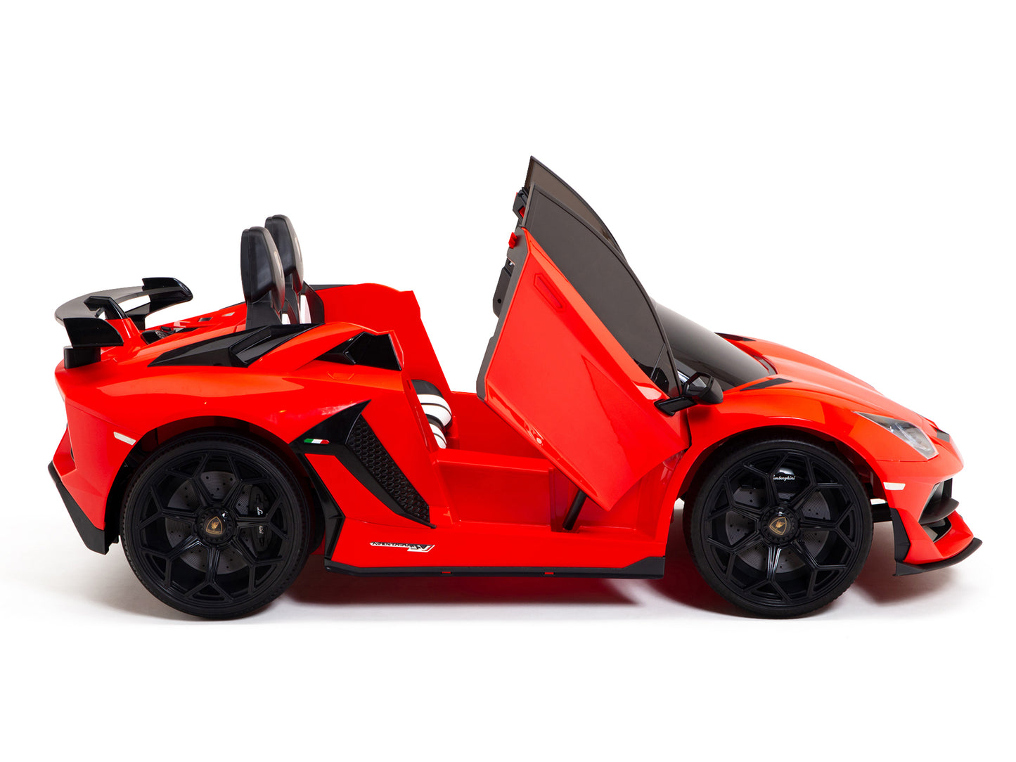 24V Lamborghini SVJ Ride On DRIFT Car with Remote Control - Red