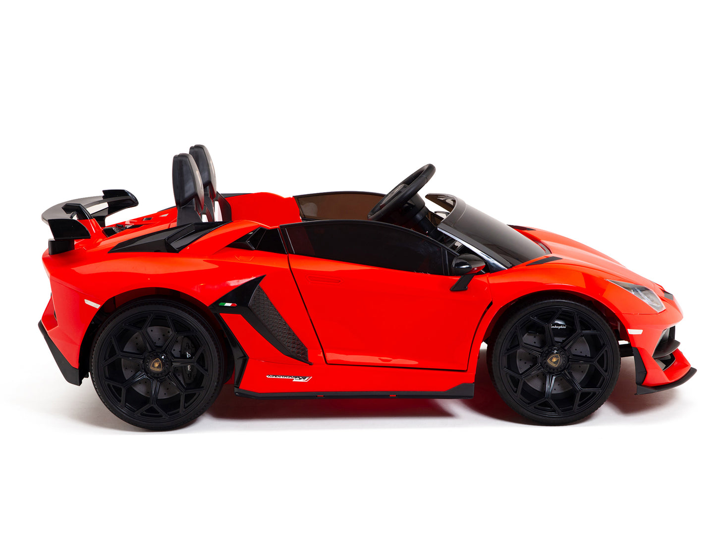 24V Lamborghini SVJ Ride On DRIFT Car with Remote Control - Red