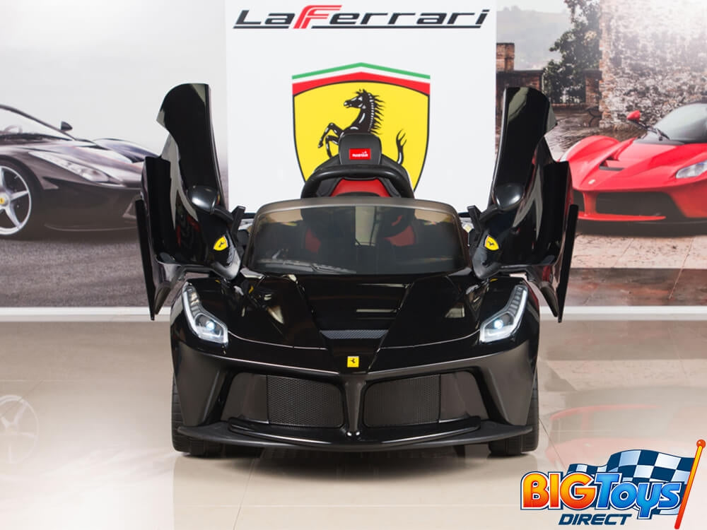 Ferrari 12V LaFerrari Kids Electric Ride On Car with Remote Control - Black