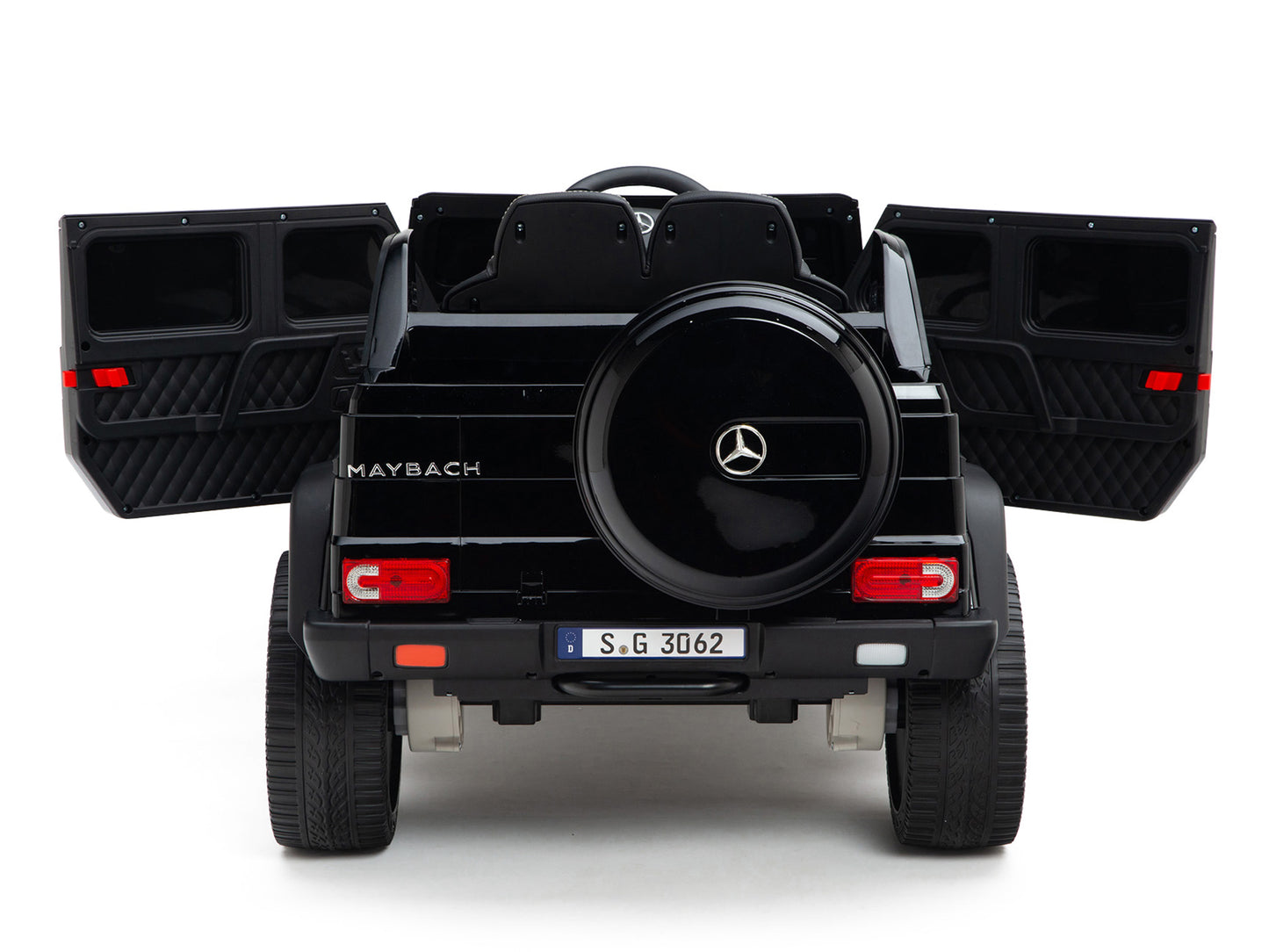 12V Mercedes-Maybach G650 Landaulet Kids Ride On Car/SUV with Remote - Black