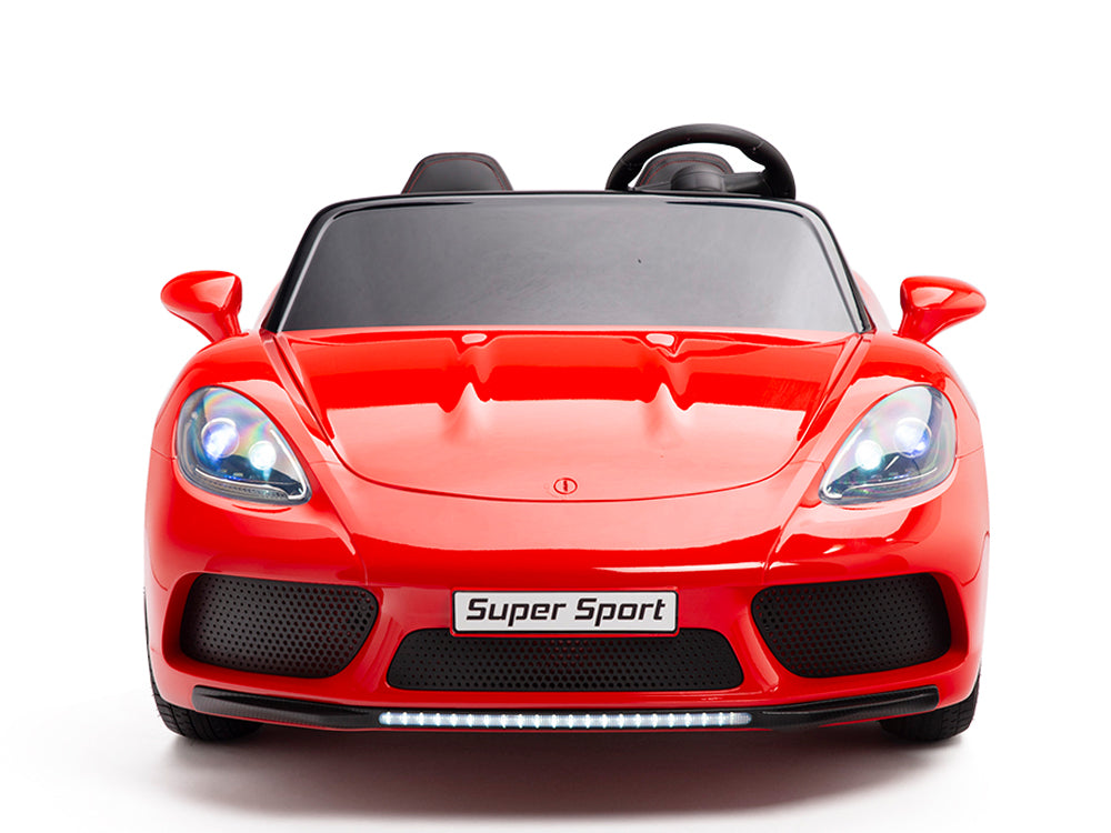 24V Super Sport GT Kids Ride On Car - Red