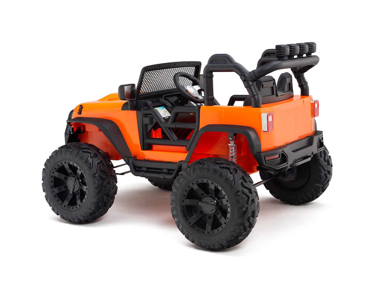 Nighthawk Kids 24V Battery Operated Ride On Truck With Remote - Orange