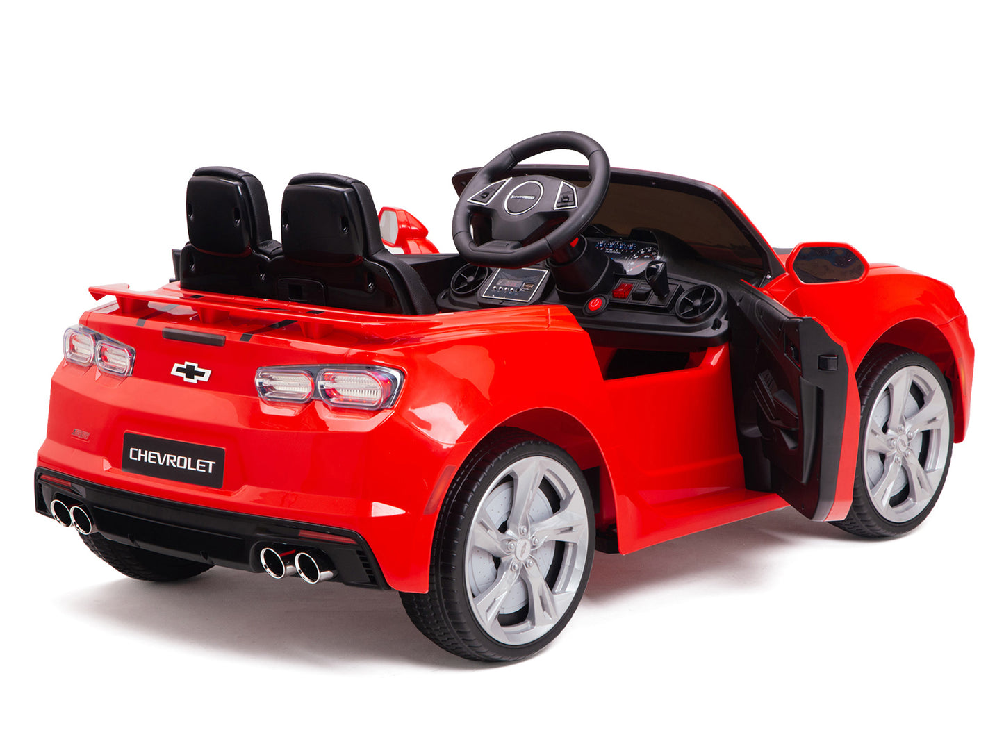 12V Chevrolet Camaro 2SS Kids Ride On Car with Remote Control - Red