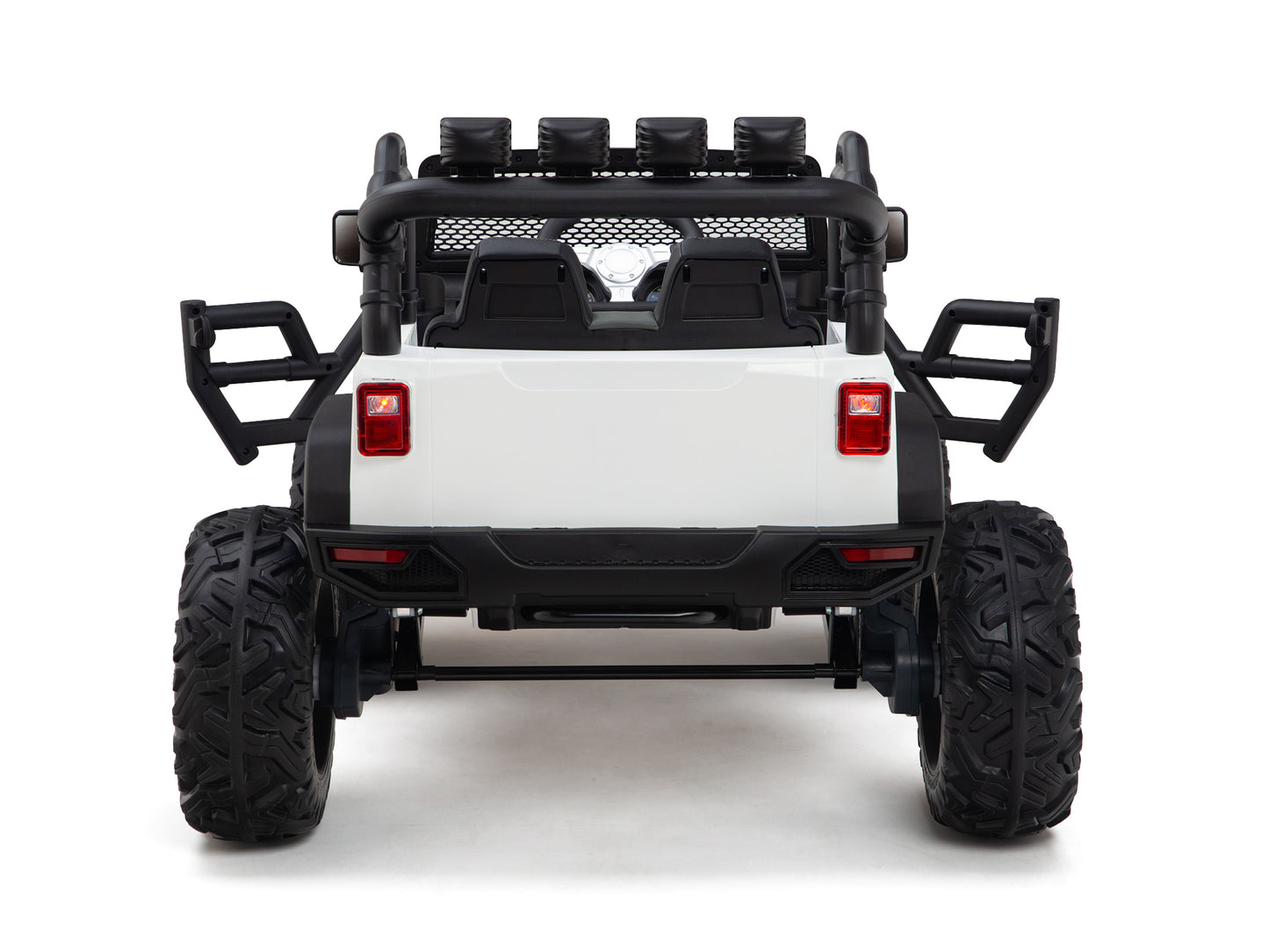 Nighthawk Kids 24V Battery Operated Ride On Truck With Remote - White