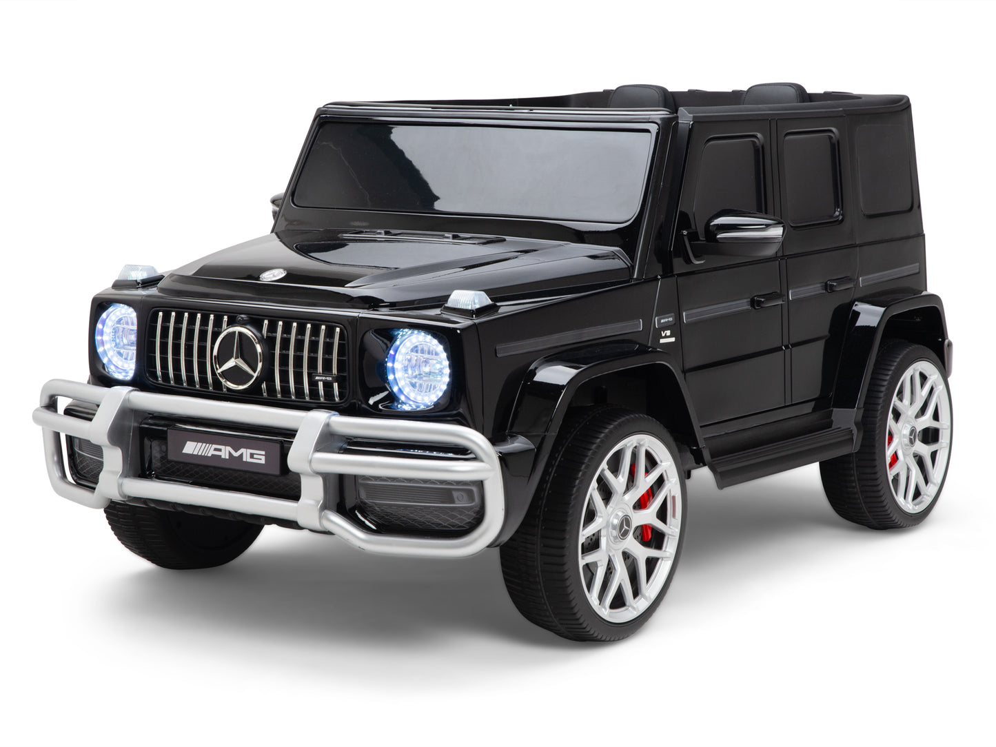 24V 2-Seater Mercedes-Benz G63 Kids Ride On Car / SUV with Remote Control - Black