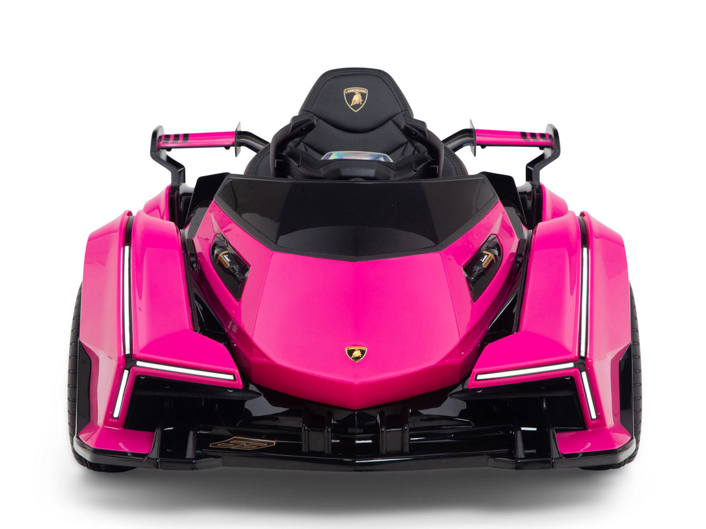 Lamborghini V12 Vision GT Kids Ride On Car with Remote Control - Pink