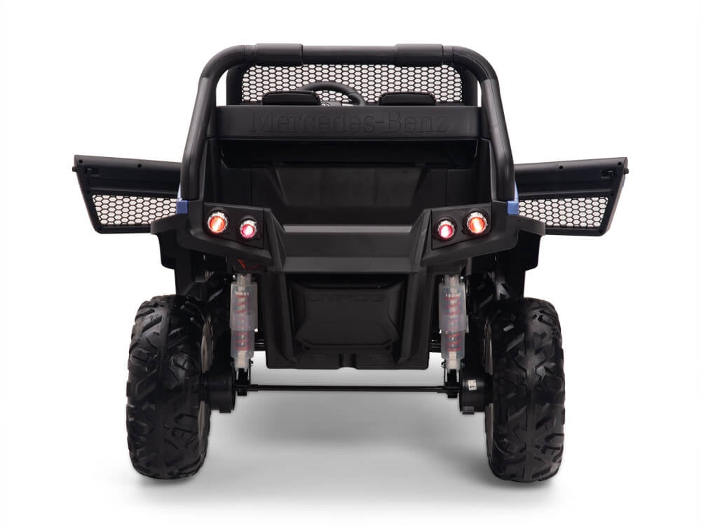 12V Mercedes Benz UNIMOG  Kids Ride On UTV Blue