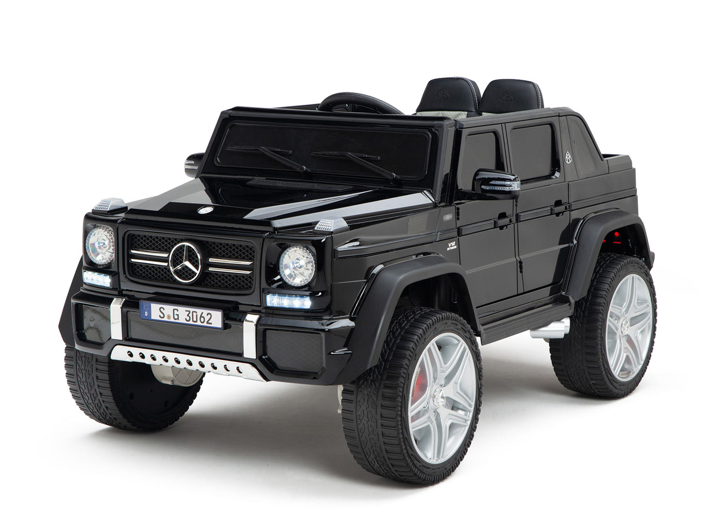 12V Mercedes-Maybach G650 Landaulet Kids Ride On Car/SUV with Remote - Black