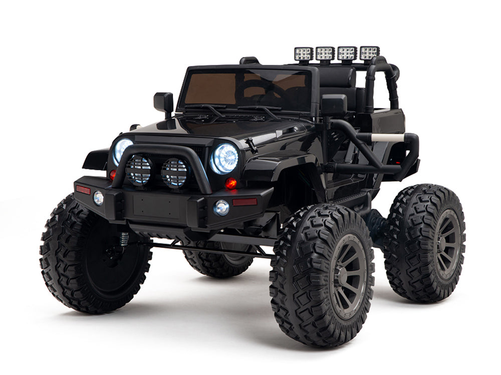 Goliath Kids 24V Battery Operated Ride On Truck With Remote - Black