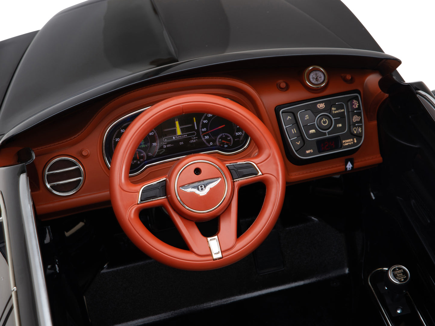 12V Bentley Bentayga Kids Electric Ride On Car/SUV with Remote - Black