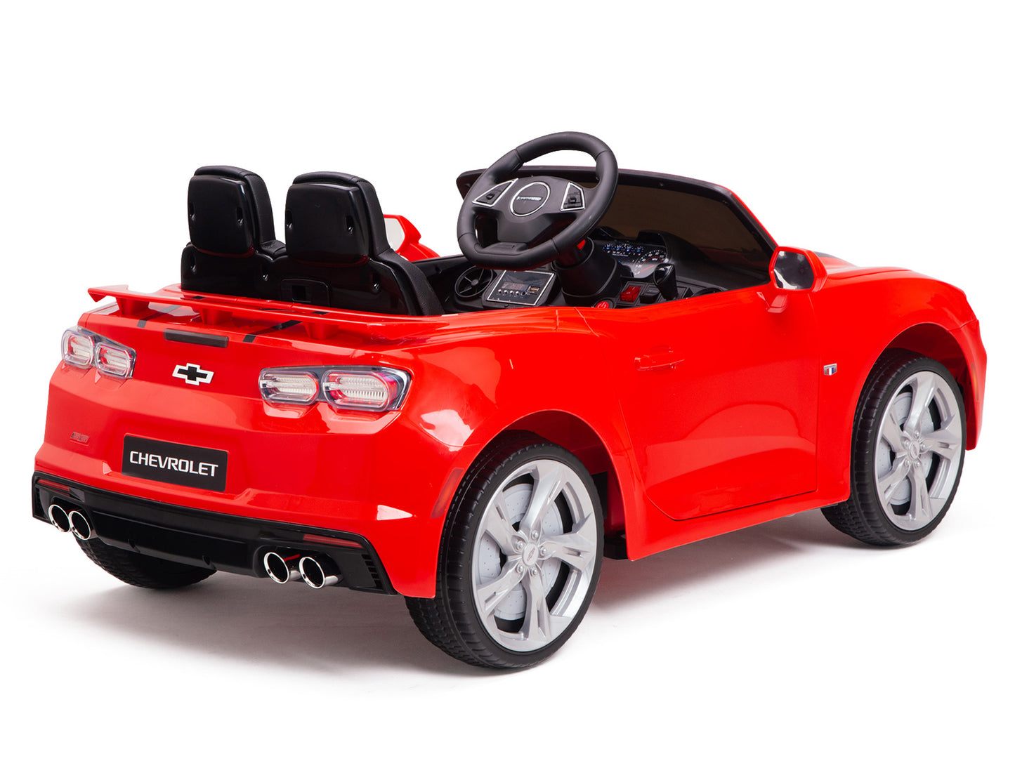 12V Chevrolet Camaro 2SS Kids Ride On Car with Remote Control - Red