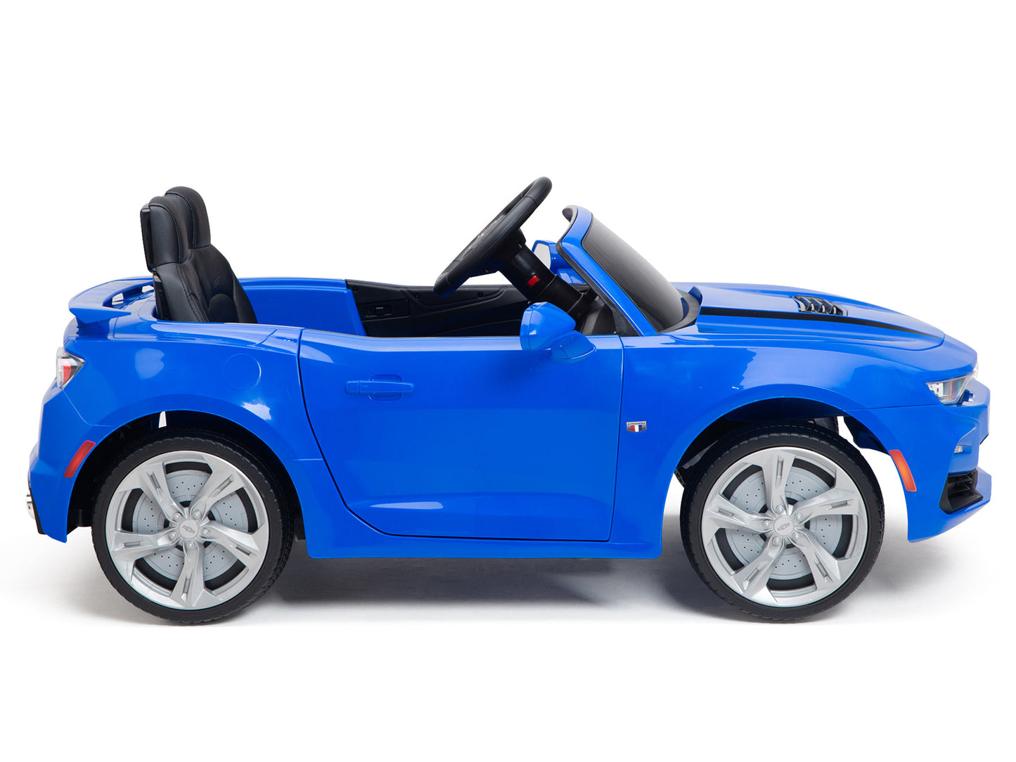 12V Chevrolet Camaro 2SS Kids Ride On Car with Remote Control - Blue