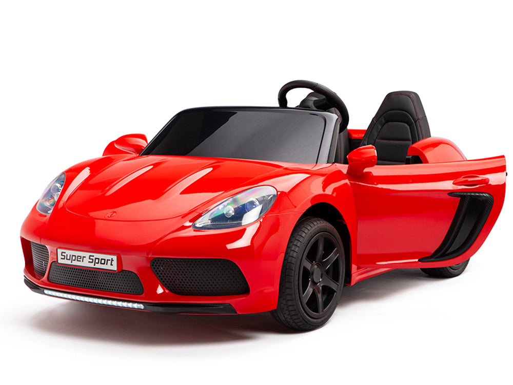 24V Super Sport GT Kids Ride On Car - Red
